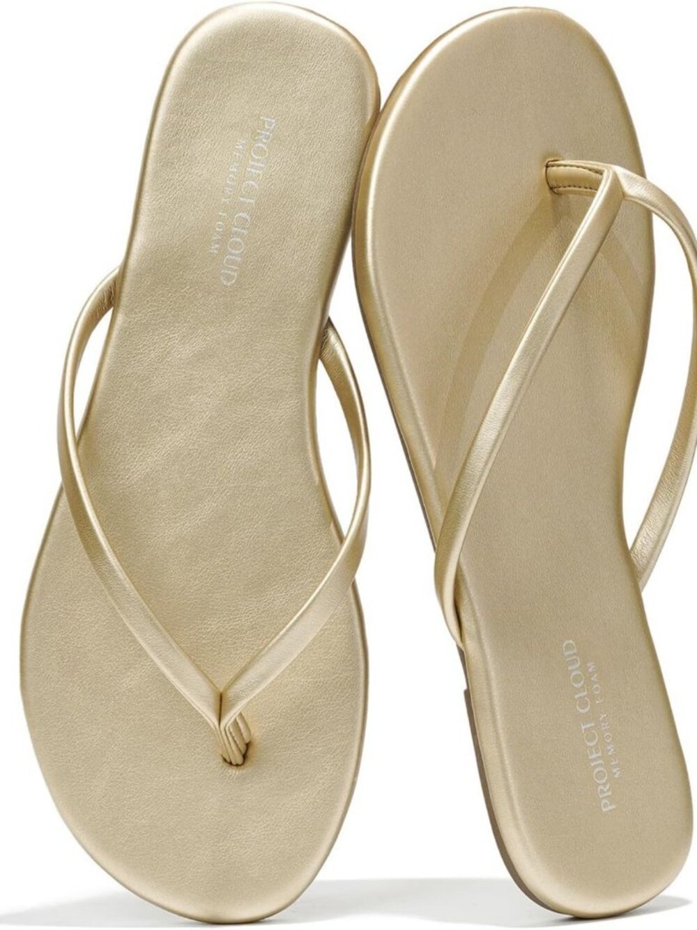 Comfortable Memory Foam Flip Flops for Women - Stylish Casual Sandals